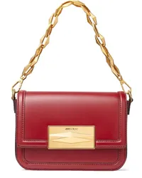 Jimmy Choo Umhängetasche aus Leder Rot