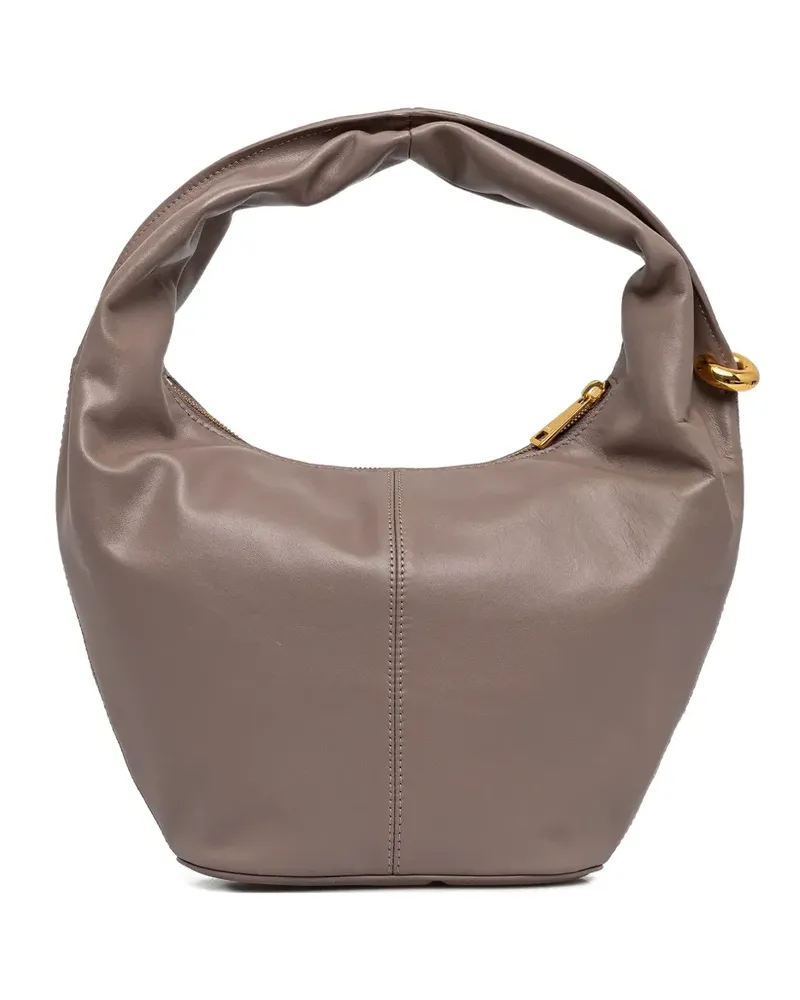 Furla Handtasche mit verdrehtem Henkel - Braun Braun