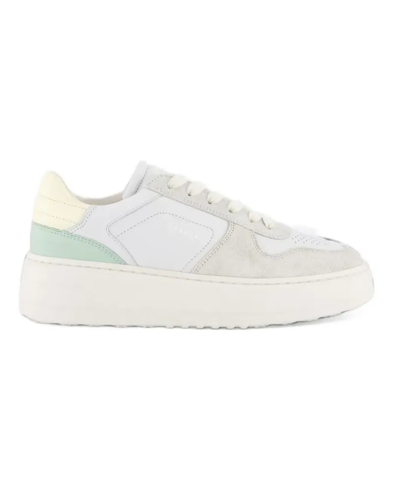 Copenhagen lace-up panelled sneakers - Grau Grau