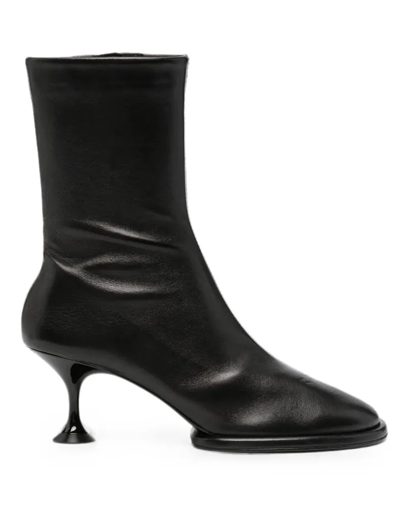 Sergio Rossi kitten-heel ankle boots - Schwarz Schwarz
