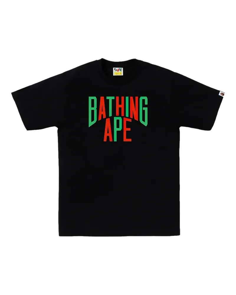 BAPE NYC logo T-shirt - Schwarz Schwarz