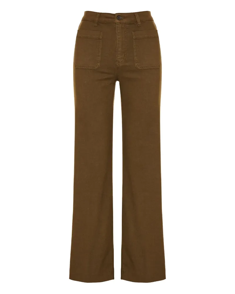 Frame Denim Hose mit hohem Bund - Braun Braun