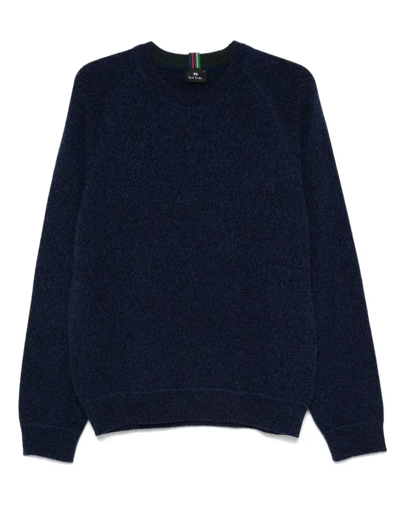 Paul Smith Klassischer Merinopullover - Blau Blau