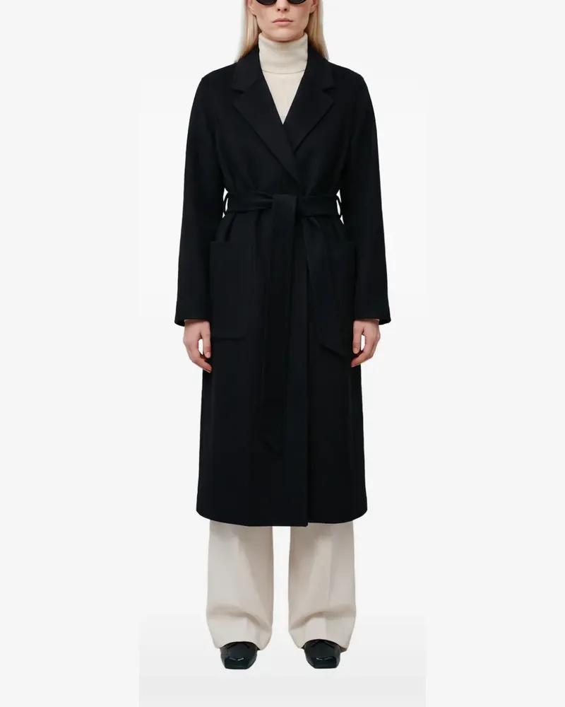 IVY & OAK Iocelia belted coat - Schwarz Schwarz