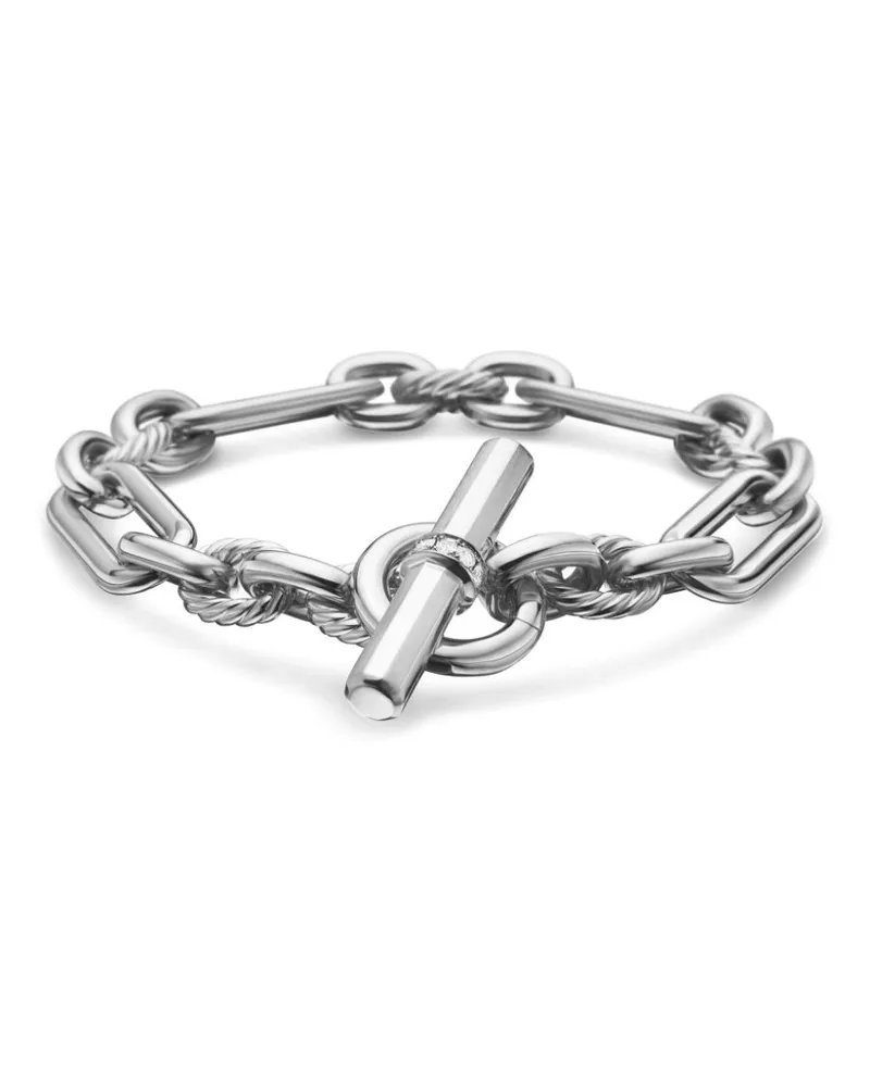 David Yurman Lexington Armband mit Diamanten 9,8mm - Silber Silber