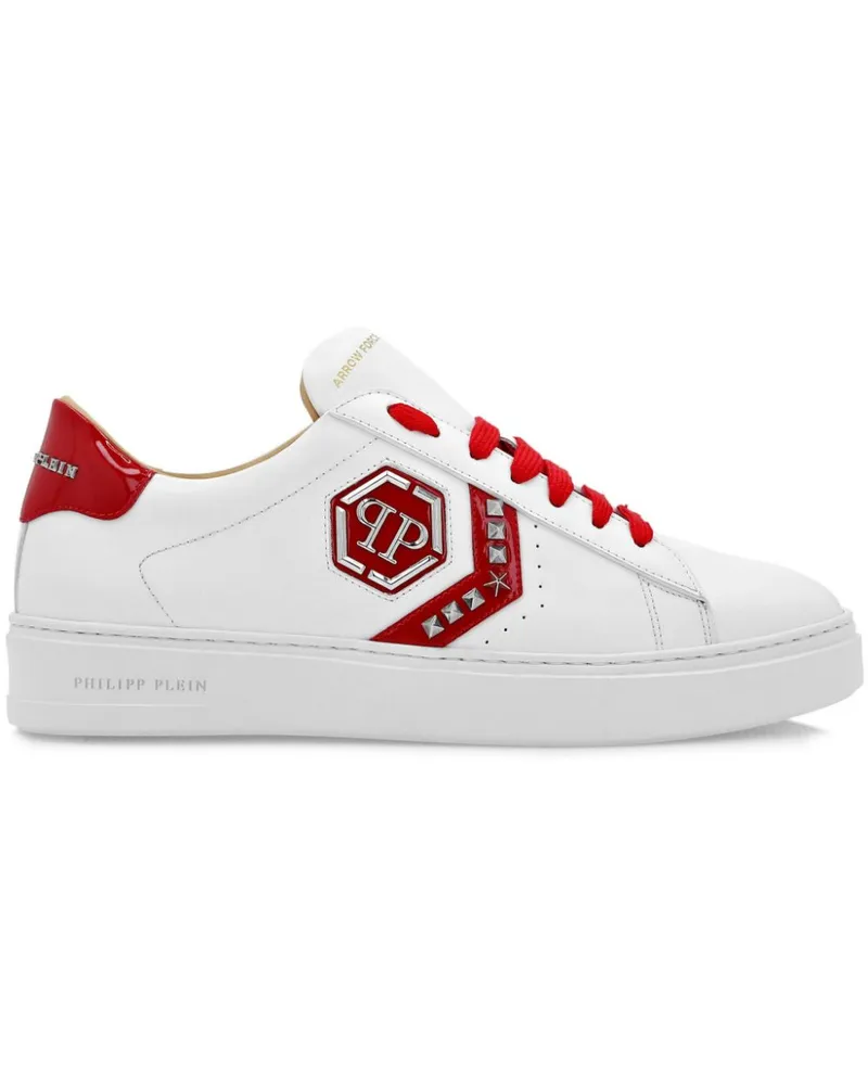 Philipp Plein Arrow Force Sneakers - Weiß Weiß