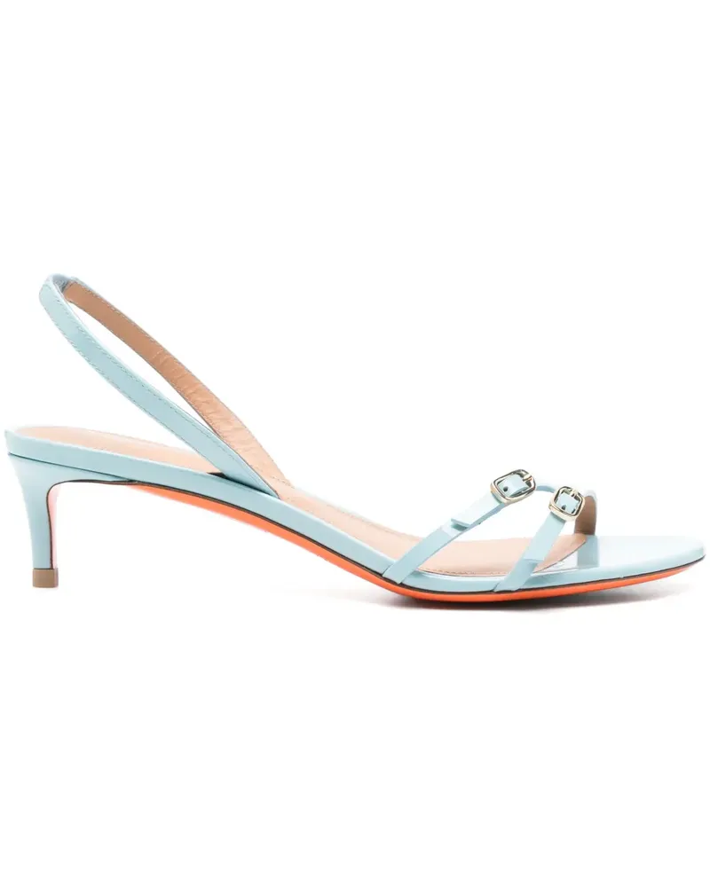 Santoni Sandalen mit Plateau - Blau Blau