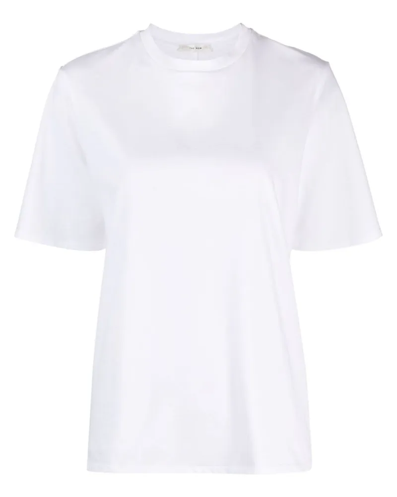 The Row Chiara T-Shirt im Oversized-Look - Weiß Weiß