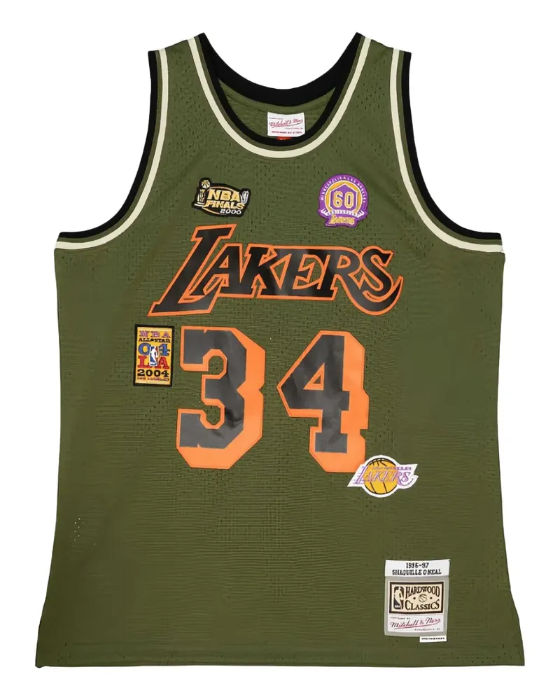 Mitchell & Ness Flight Swingman Jersey Lakers 1996 Tanktop - Grün Grün