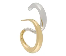 Curl' Ohrring aus 18kt Gelbgold-Vermeil und Sterlingsilber