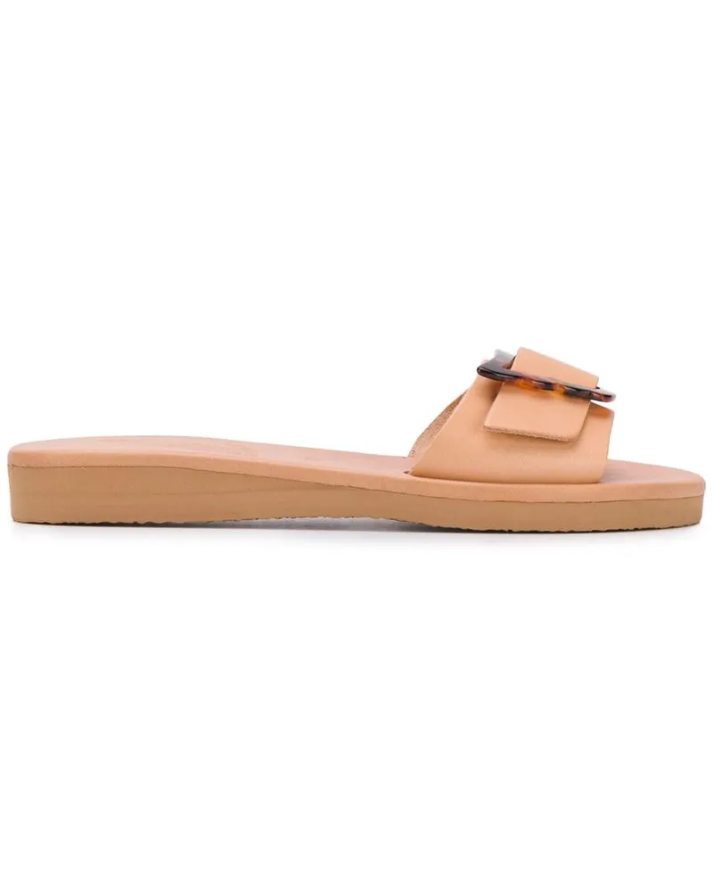 Ancient Greek Sandals Aglaia' Pantoletten - Nude Nude