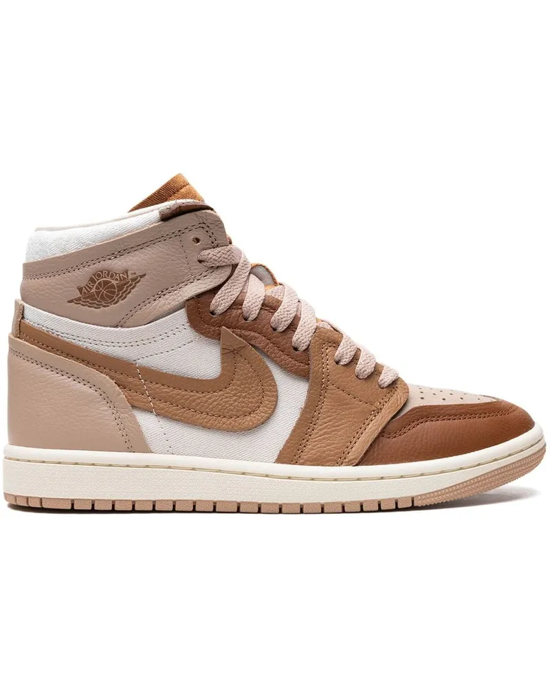 Jordan Air  1 High MM Legend Medium Brown Sneakers - Nude Nude