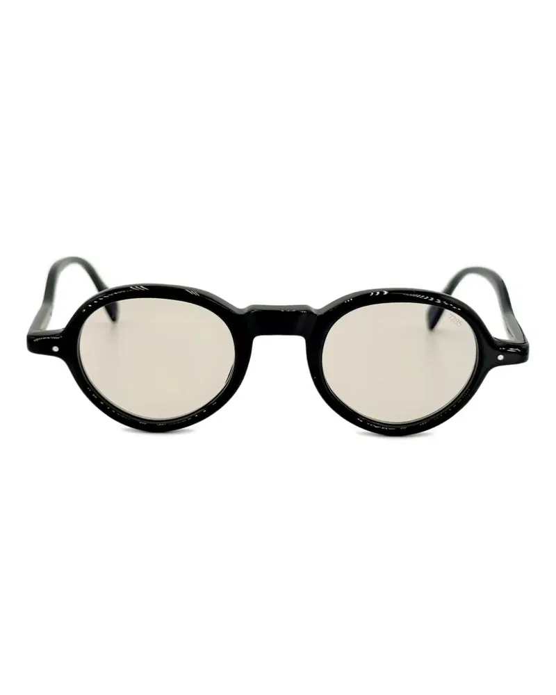 EYEVAN 7285 368E Sonnenbrille mit rundem Gestell - Schwarz Schwarz