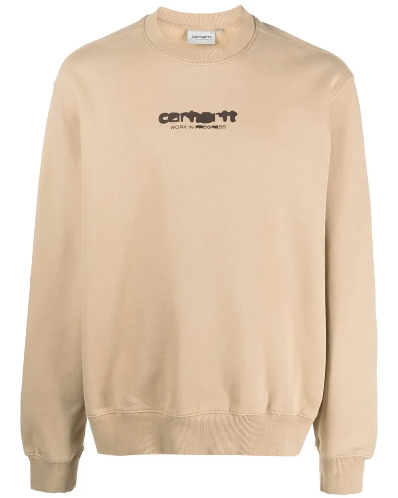 Carhartt WIP Ink Bleed Sweatshirt - Nude Nude