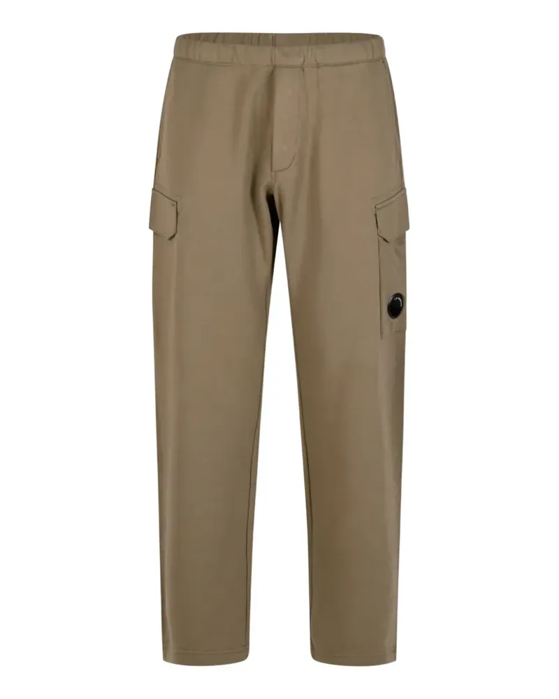 C.P. Company Cargohose mit Linsen-Detail - Braun Braun