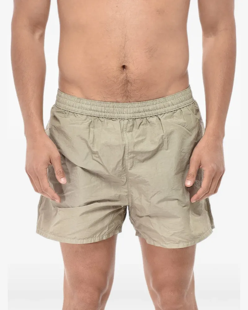 OFF-WHITE drawstring swim shorts - Nude Nude
