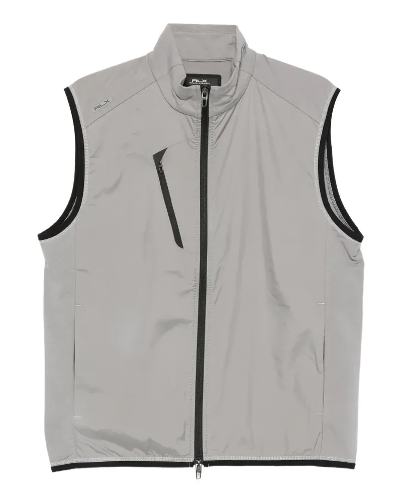 Ralph Lauren zip-up high-neck gilet - Grau Grau