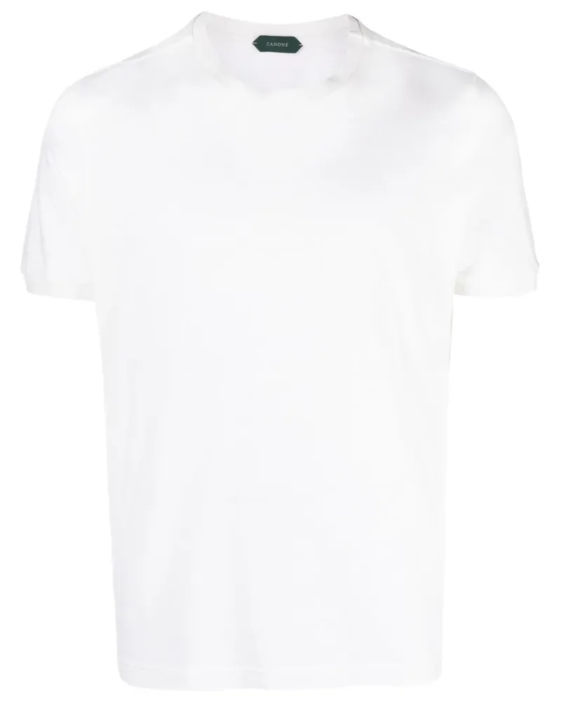 Zanone Klassisches T-Shirt - Weiß Weiß