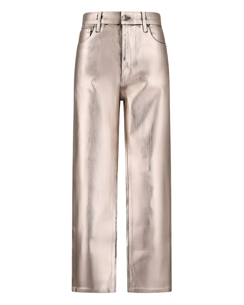 Frame Denim Hose mit Gürtelschlaufen - Nude Nude
