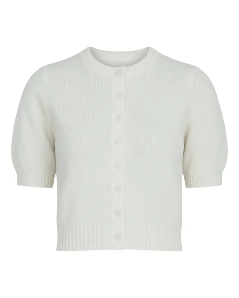 arch4 Stanley short-sleeve cardigan - Nude Nude
