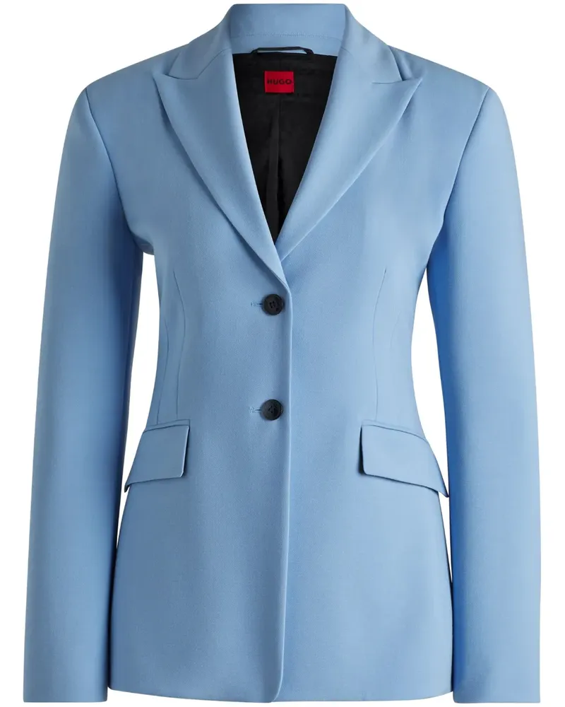 HUGO BOSS Einreihiges Sakko - Blau Blau
