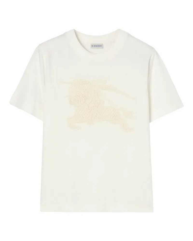 Burberry EKD cotton T-shirt - Weiß Weiß
