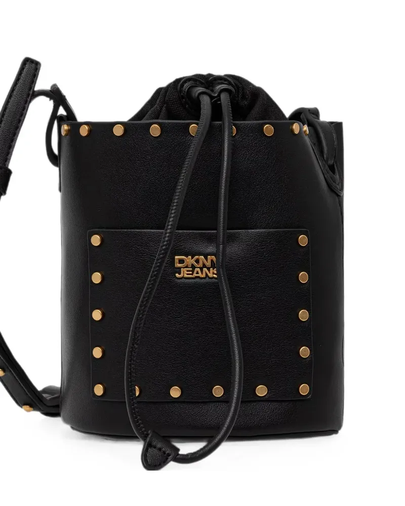 DKNY studded bucket bag - Schwarz Schwarz