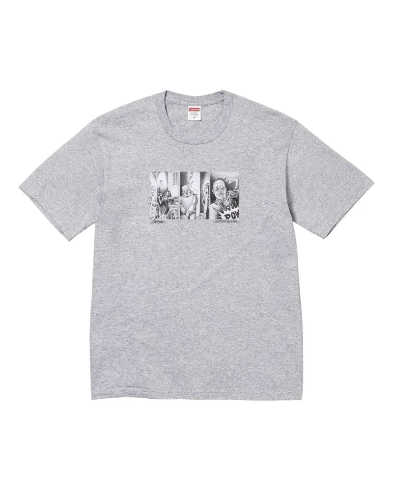 Supreme Being Cartoon Mister Pow T-Shirt - Grau Grau