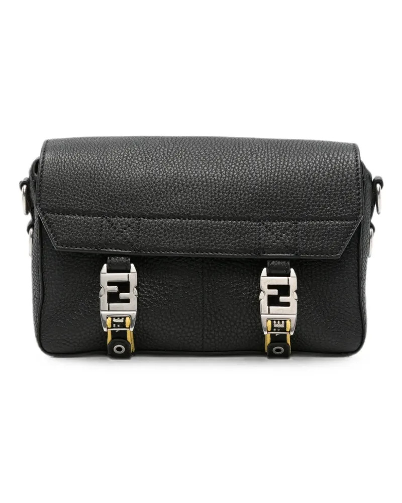 Fendi Kleine Schultertasche - Schwarz Schwarz