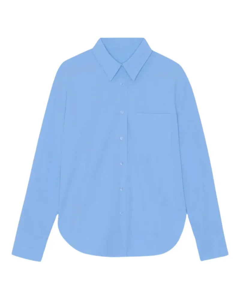 FRANKIE Shop classic-collar shirt - Blau Blau