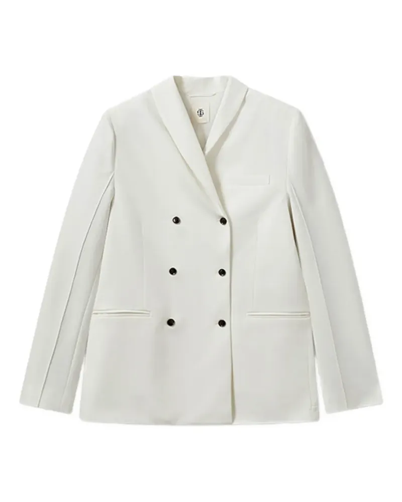 The Garment double-breasted blazer - Nude Nude