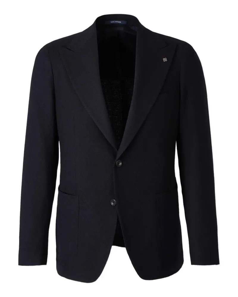 Tagliatore button classic cut blazer - Blau Blau