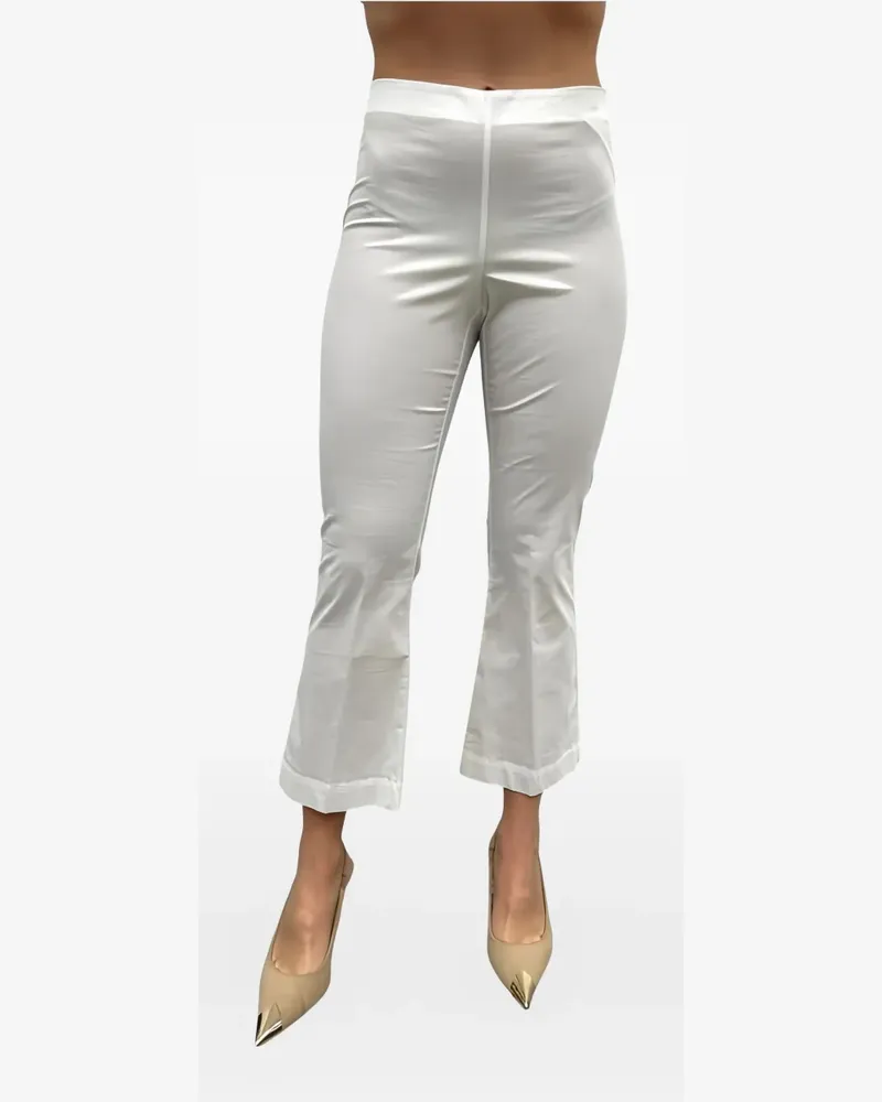 Liviana Conti seam-detail trousers - Weiß Weiß