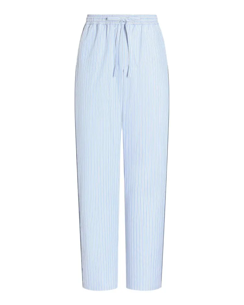 Dolce & Gabbana striped poplin trousers - Blau Blau