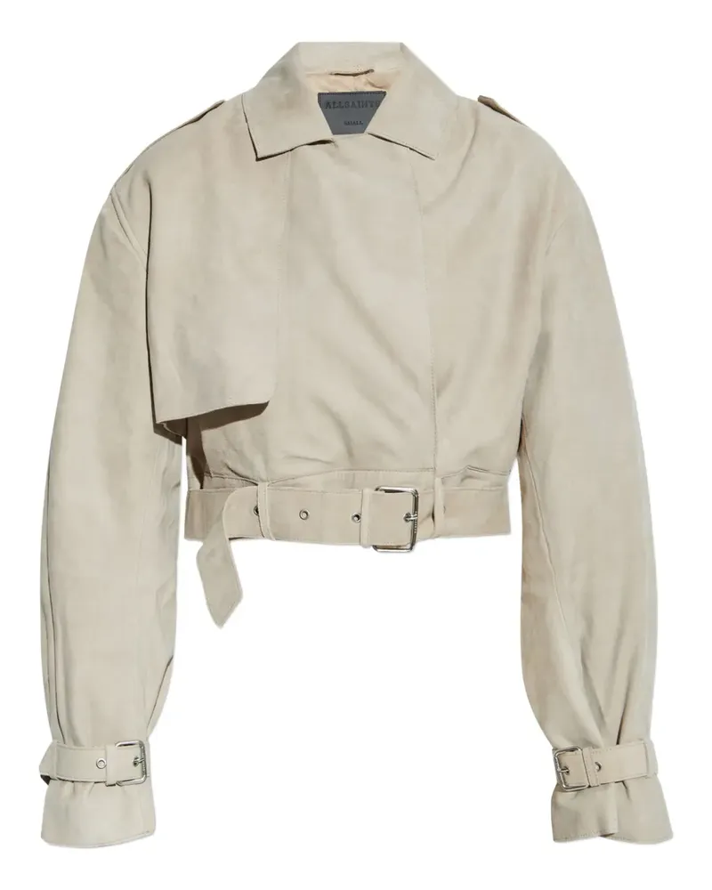 AllSaints Ophelia Trench-Jacke - Nude Nude