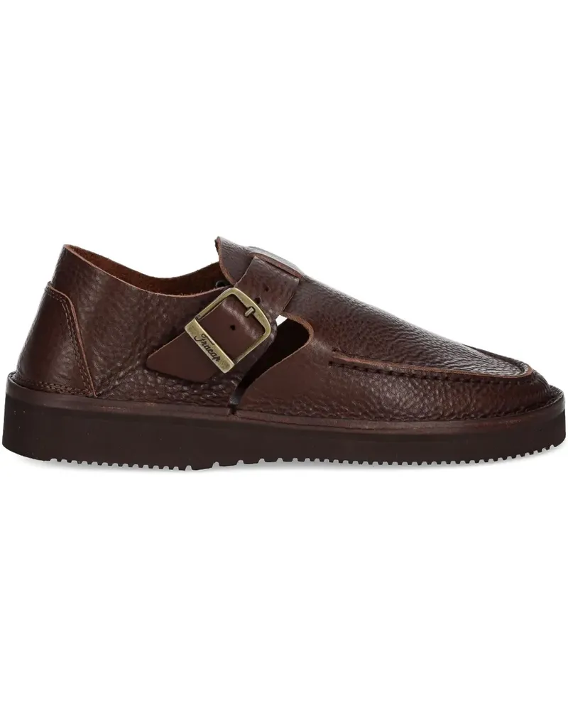 Fracap Loafer mit Schnallendetail - Braun Braun