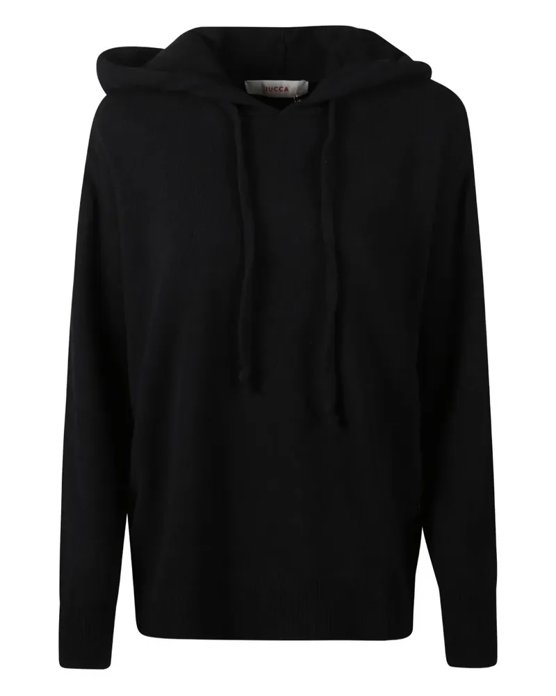 Jucca jersey hoodie - Schwarz Schwarz