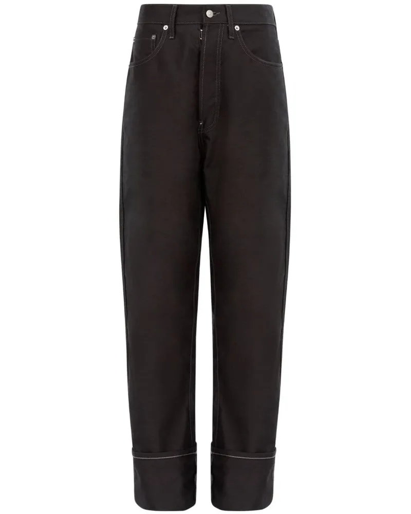 Maison Margiela Jeans mit geradem Bein - Schwarz Schwarz