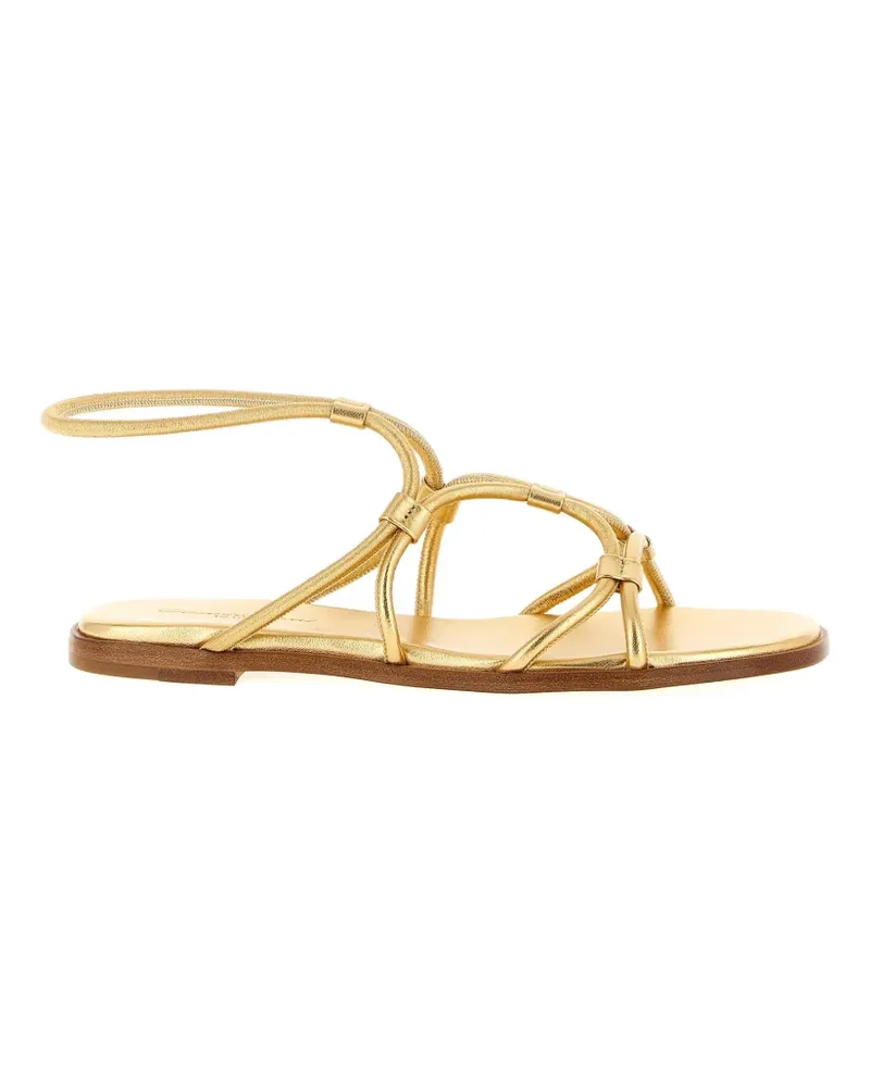 Gianvito Rossi ankle-strap sandals - Gold Gold