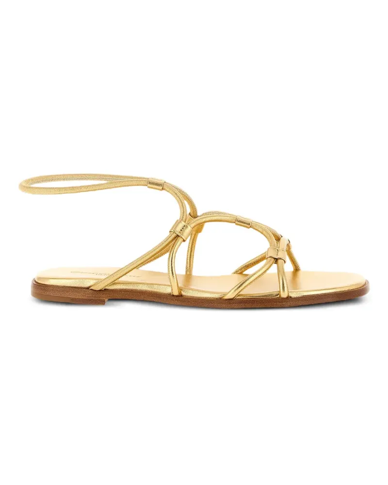 Gianvito Rossi ankle-strap sandals - Gold Gold