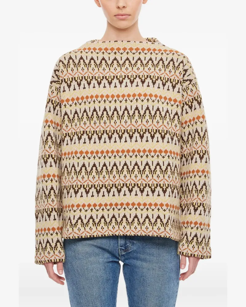 Levi's patterned crew-neck sweater - Nude Nude