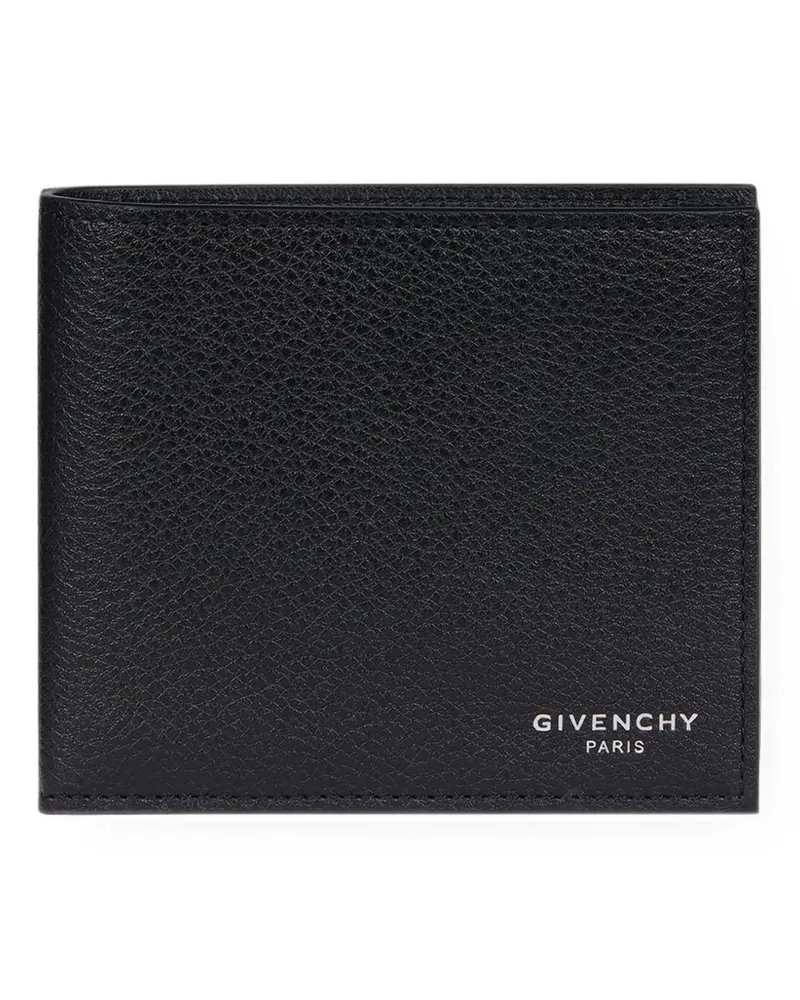 Givenchy Portemonnaie aus gekörntem Leder - Schwarz Schwarz