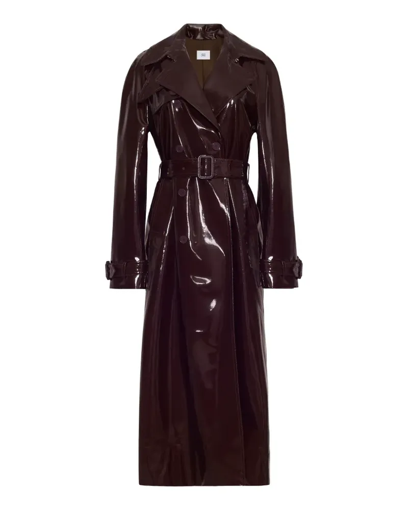 Adam Lippes Edo belted trench coat - Violett Violett