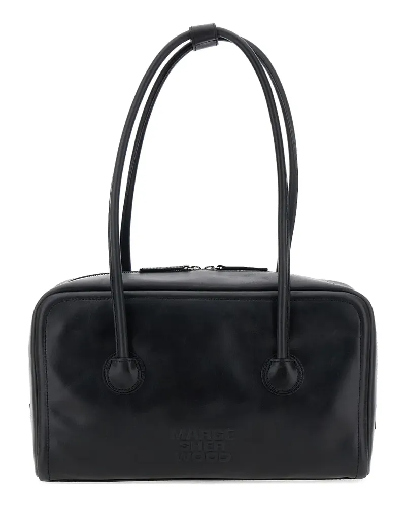 Marge Sherwood Tote Bag mit doppeltem Henkel - Schwarz Schwarz