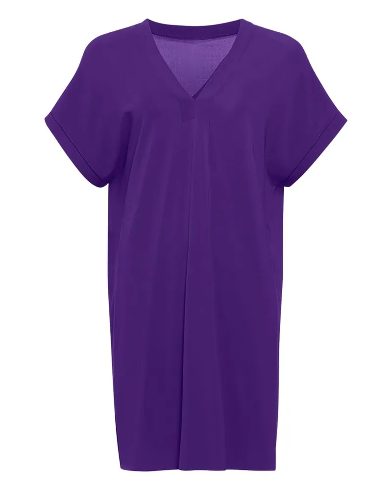 Eres Tali Tunikakleid mit V-Ausschnitt - Violett Violett