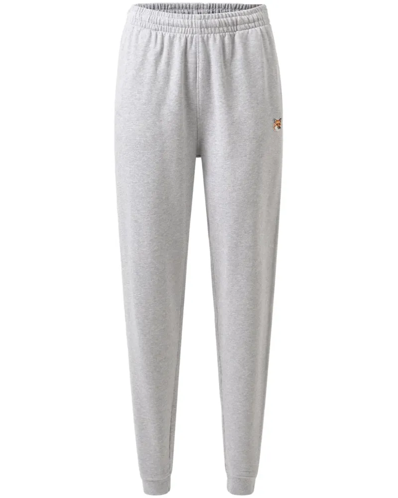 Kitsuné Jogginghose mit Fuchs-Patch - Grau Grau