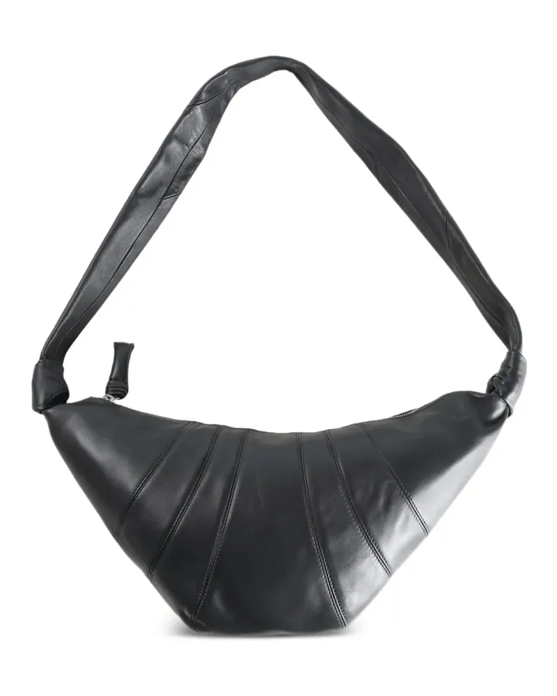 Christophe Lemaire pleated tote bag - Blau Blau