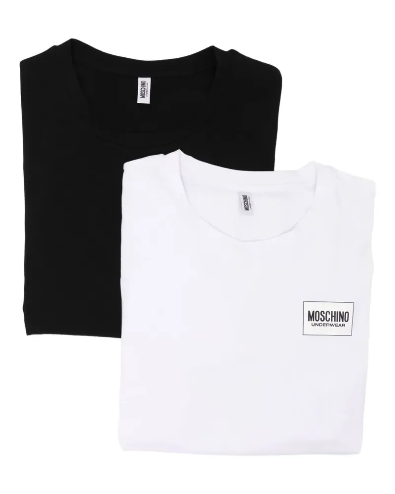 Moschino logo-printed T-shirt (set of two) - Schwarz Schwarz