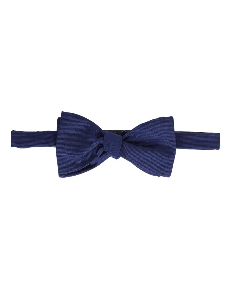 Eton Fliege aus SeidenFaille - Blau Blau