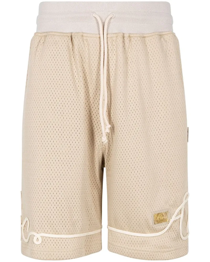 Abc. Soutache Sport-Shorts Nude